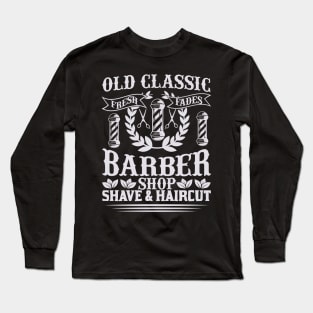 Barber Design Old Classic Fresh 73 Long Sleeve T-Shirt